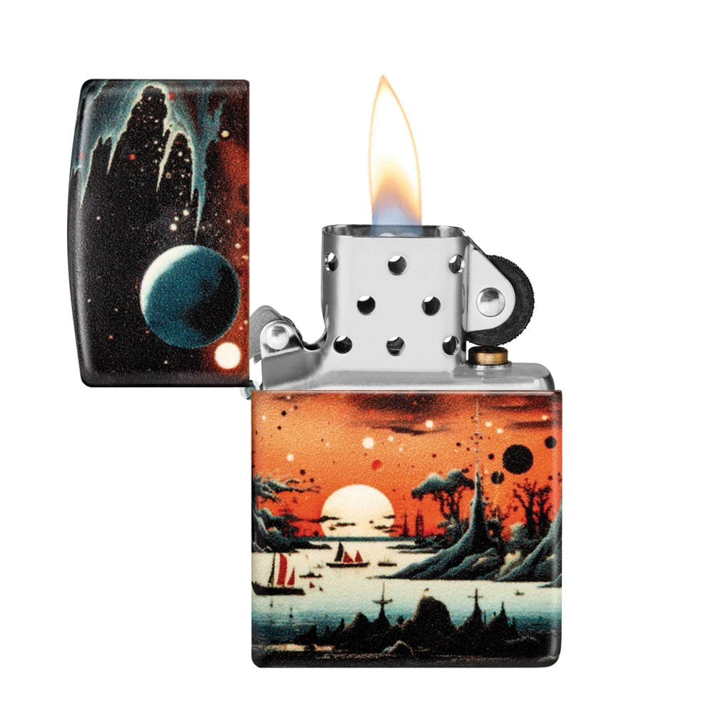 ZIPPO 49352 SPACE DESIGN LIGHTER