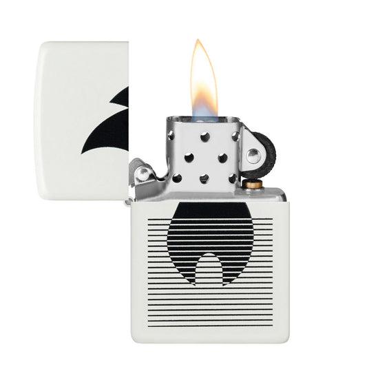ZIPPO 214 LINED FLAME LIGHTER