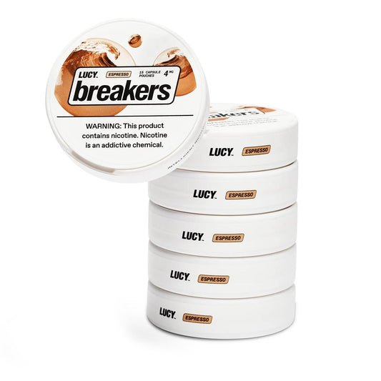 LUCY BREAKERS NICOTINE 4MG POUCHES - ESPRESSO