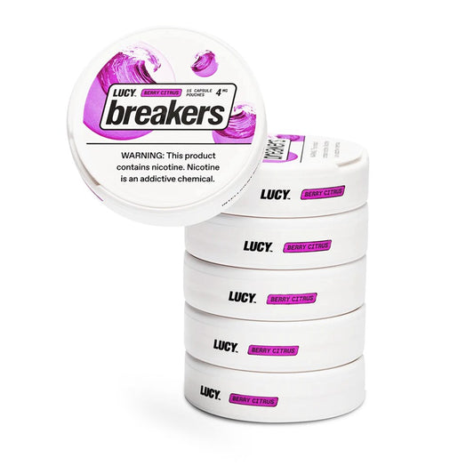 LUCY BREAKERS NICOTINE 4MG POUCHES - BERRY CITRUS
