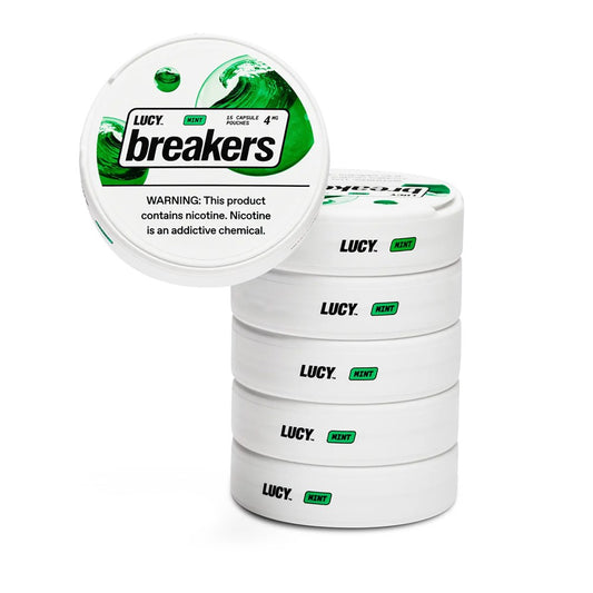 LUCY BREAKERS NICOTINE 4MG POUCHES - MINT