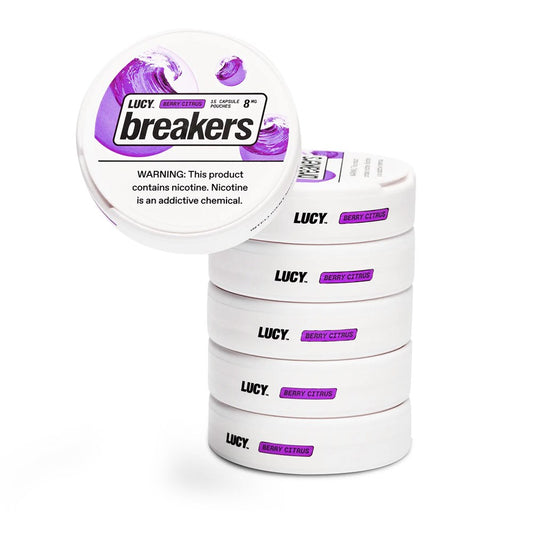 LUCY BREAKERS NICOTINE 8MG POUCHES - BERRY CITRUS