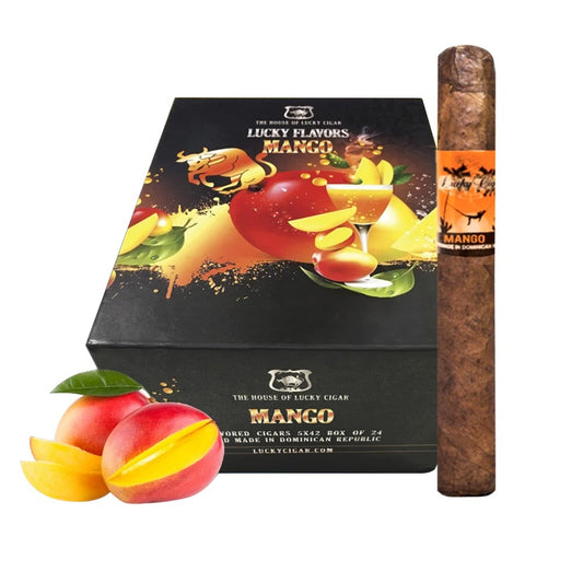 LUCKY FLAVORS MANGO 5X42 CIGARS