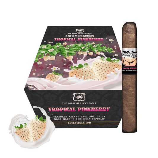 LUCKY FLAVORS TROPICAL PINK BERRY 5X42 CIGARS