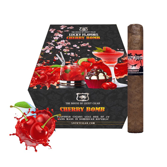 LUCKY FLAVORS CHERRY BOMB 5X42 CIGARS