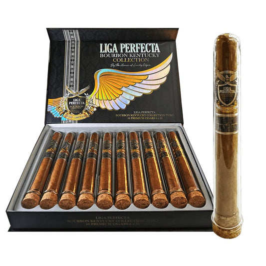 LIGA PERFECTA BOURBON KENTUCKY DOUBLE GRANDE 7.5X50 CIGARS