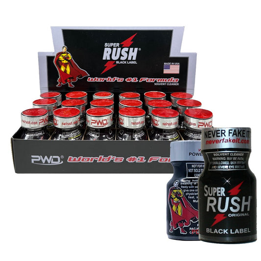 SUPER RUSH PWD 10ML BOTTLE- BLACK LABEL
