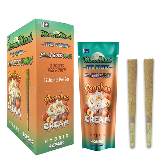 MM MOON ROCK 4G THC BLEND 2CT JOINTS HYBRID - PEACHES N' CREAM