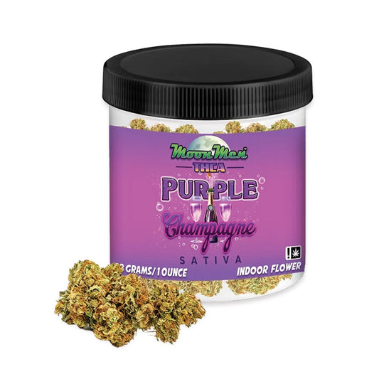 MM THCA 1 OUNCE FLOWER SATIVA - PURPLE CHAMPAGNE