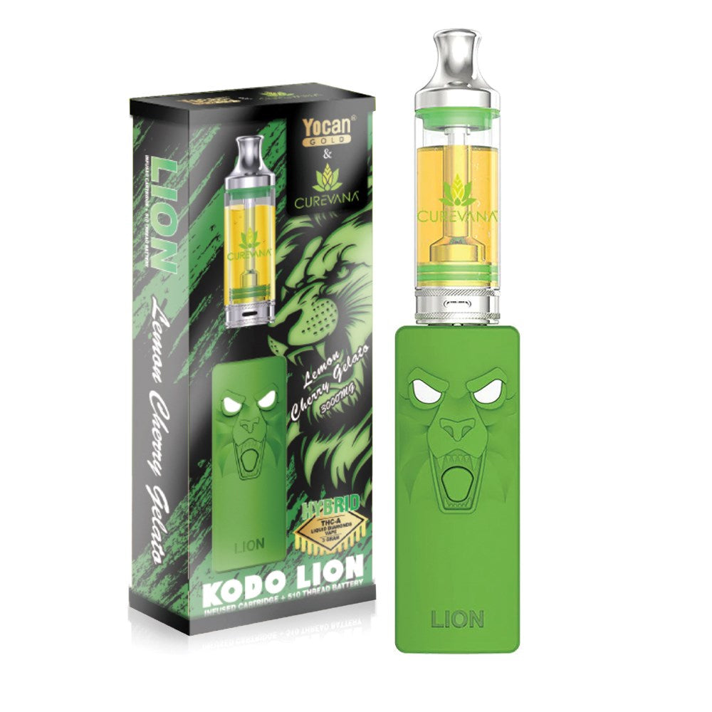 CUREVANAxYOCAN GOLD 3G CARTRIDGE KIT - LEMON CHERRY