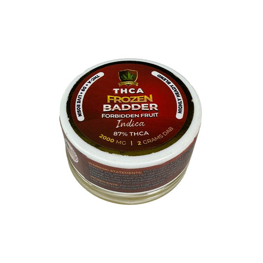 CROWNZEN THCA 2000MG FROZEN BADDER INDICA- FORBIDDEN FRUIT