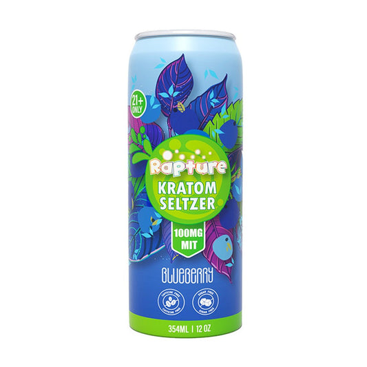 RAPTURE 100MG MIT KRATOM SELTZER - BLUEBERRY