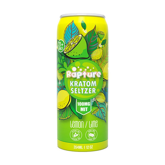 RAPTURE 100MG MIT KRATOM SELTZER - LEMON LIME