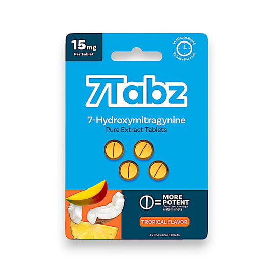 7TABS-7HYDROXY 15MG EXTRACT KRATOM - TROPICAL
