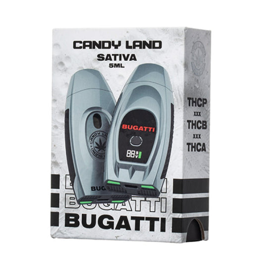 BUGATTI THCP/THCB/THCA 5ML DISPOSABLE SATIVA - CANDY LAND