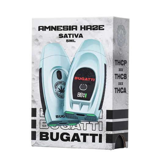 BUGATTI THCP/THCB/THCA 5ML DISPOSABLE SATIVA - AMNESIA HAZE