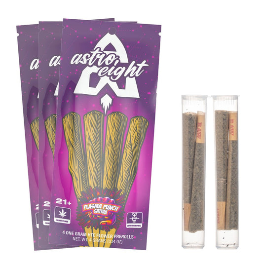 ASTRO EIGHT HTE PRE ROLLS SATIVA - PLASMA PUNCH