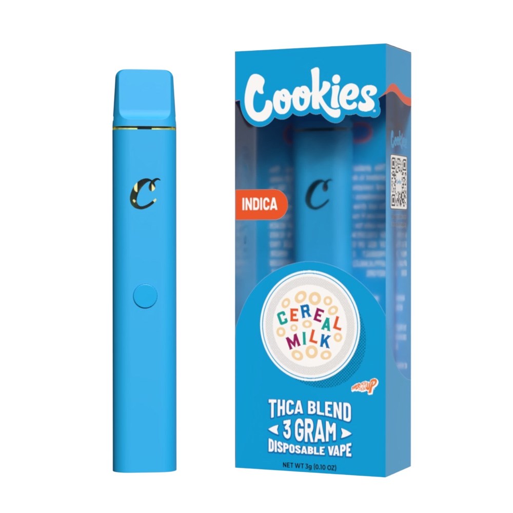 COOKIES THCA BLEND 3G DISPOSABLE INDICA - CEREAL MILK