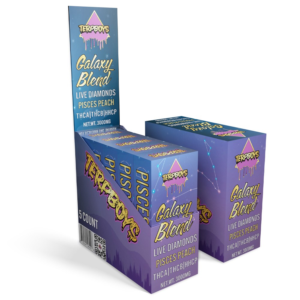 TERPBOY GALAXY BLEND 3G DISPOSABLE - PISCES PEACH