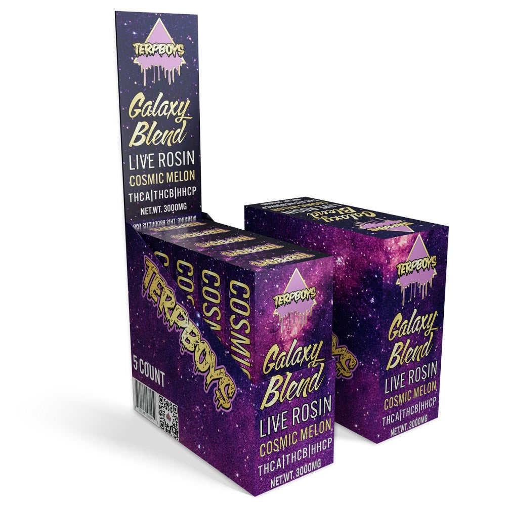 TERPBOY GALAXY BLEND 3G DISPOSABLE - COSMIC MELON