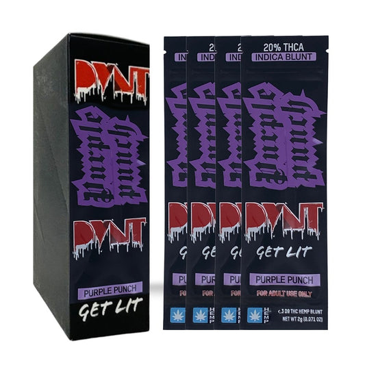 DVNT THCA BLUNTS INDICA - PURPLE PUNCH