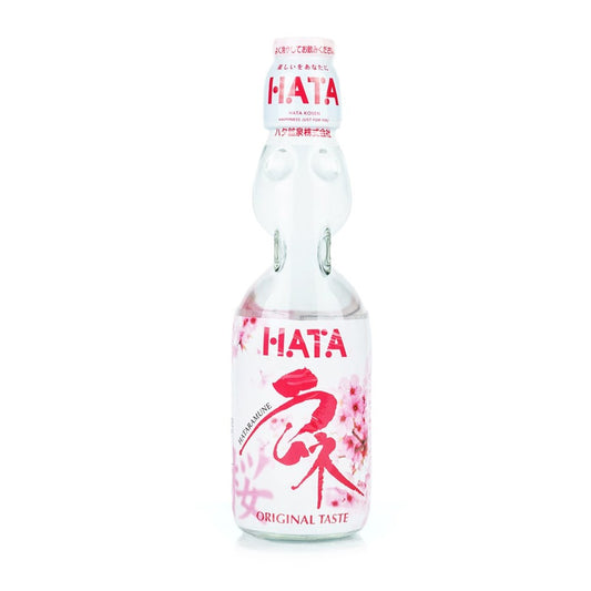 JAPANESE CARBONATED MARBLES HATA WAVE SODA - CHERRY BLOSSOM