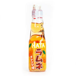 JAPANESE CARBONATED MARBLES HATA WAVE SODA - ORANGE