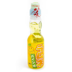 JAPANESE CARBONATED MARBLES HATA WAVE SODA - PINEAPPLE