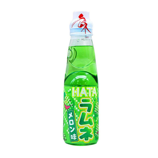 JAPANESE CARBONATED MARBLES HATA WAVE SODA - CANTALOUPE