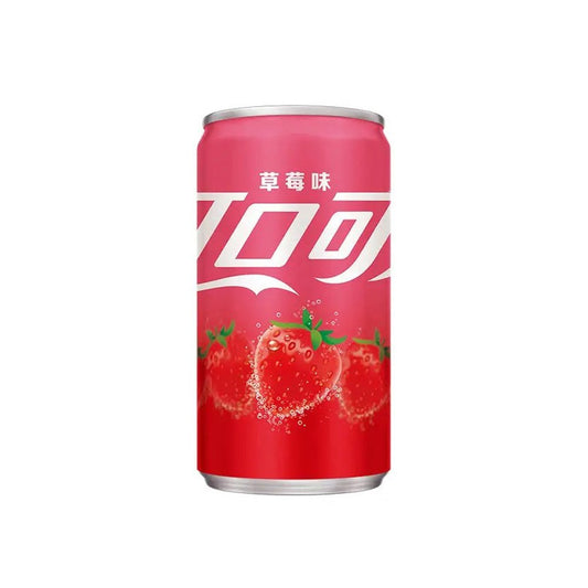 COCA COLA CAN - STRAWBERRY