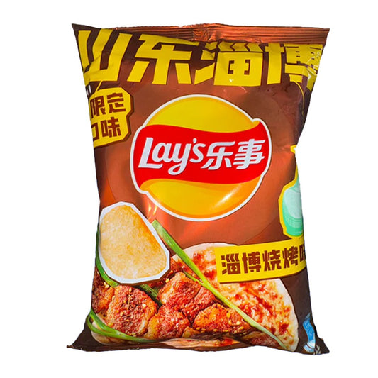 LAY'S 70G THICK CUT TARO CHIPS - ZIBO BBQ
