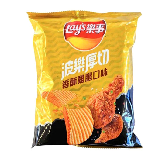 LAY'S 85G THICK CUT TARO CHIPS - FRIED CHICKEN