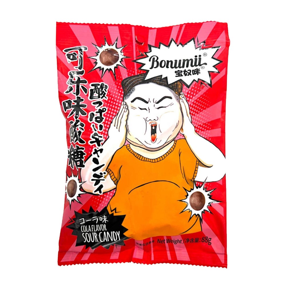 BONUMI SUPER SOUR CANDY - COLA