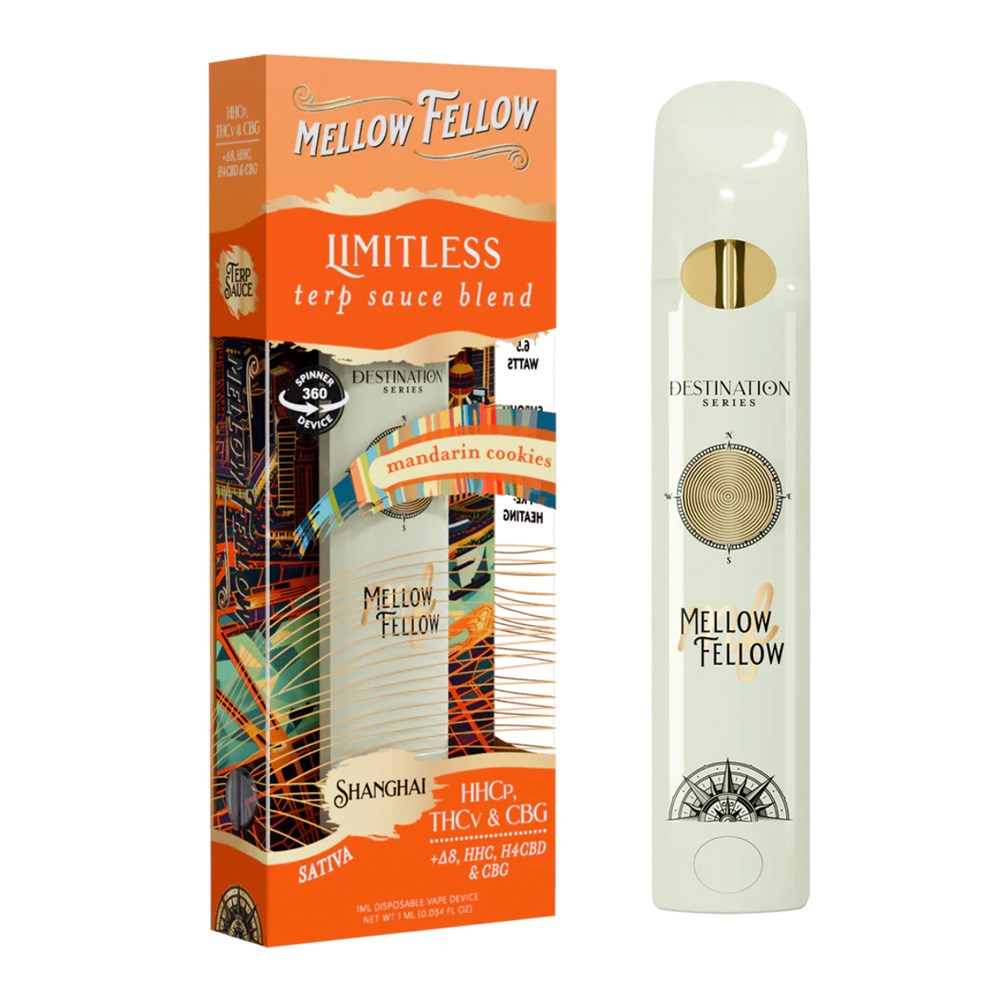 MF SPINNERS 1ML LIMITLESS BLEND DISPOSABLE SATIVA - SHSNGHAI/ MANDARIN COOKIES