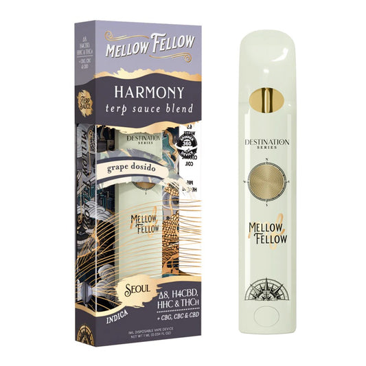 MF SPINNERS 1ML HARMONY BLEND DISPOSABLE INDICA - SEOUL/GRAPE DOSIDOS