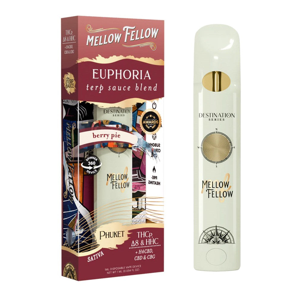 MF SPINNERS 1ML EUPHORIA BLEND DISPOSABLE HYBRID - PHUKET/BERRY PIE