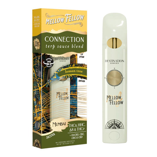 MF SPINNERS 1ML CONNECTION BLEND DISPOSABLE SATIVA - MUMBAI/LEMON TREE