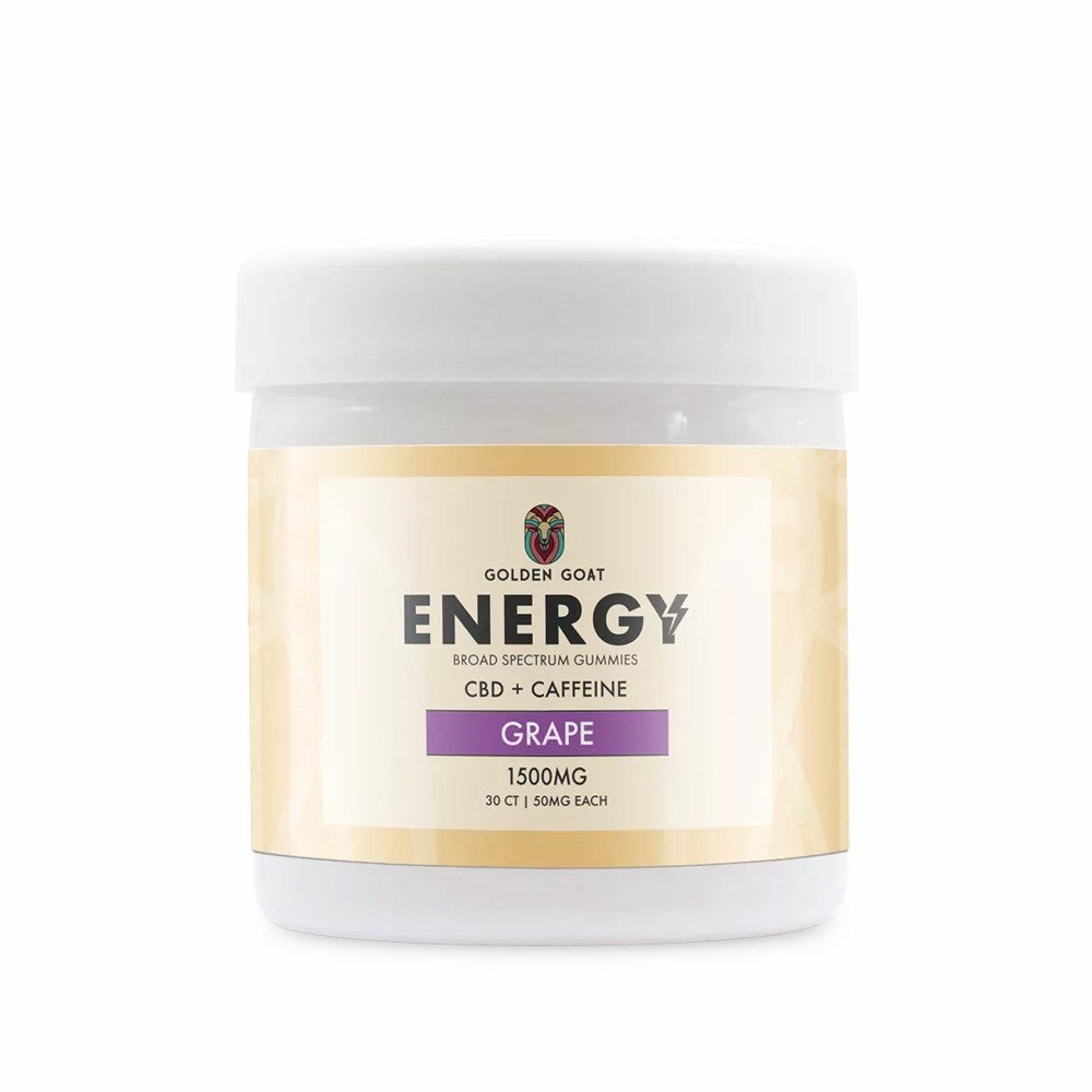 GOLDEN GOAT ENERGY 1500MG GUMMIES - GRAPE