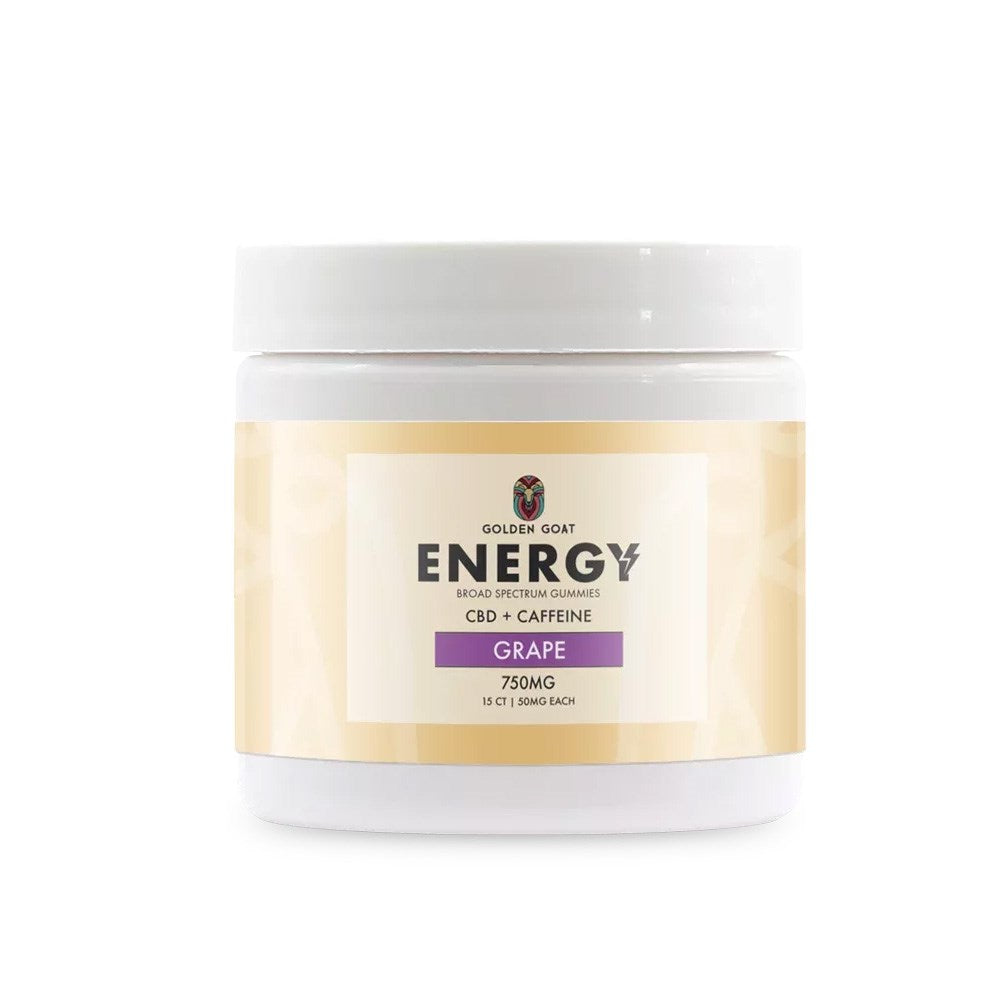 GOLDEN GOAT ENERGY 750MG GUMMIES - GRAPE