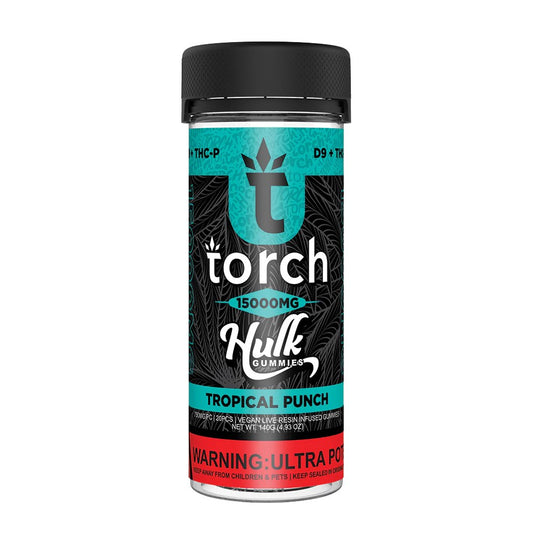 TORCH HULK D9/THCP 15000MG GUMMIES - TROPICAL PUNCH