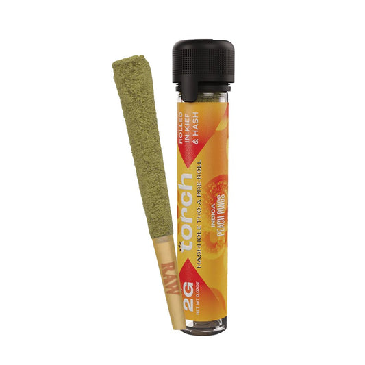 TORCH 2G HASHOLE PRE ROLL INDICA - PEACH RINGS
