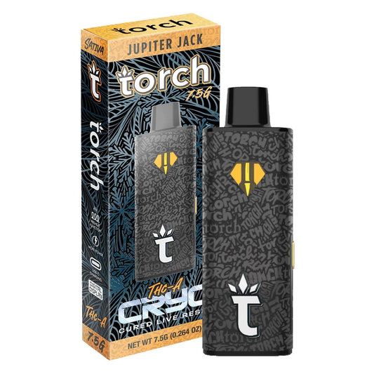TORCH CRYO THCA 7.5G DISPOSABLE SATIVA - JUPITER JACK