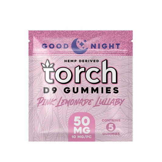 TORCH D9 GOOD NIGHT 50MG GUMMIES - PINK LEMONADE LULLABY