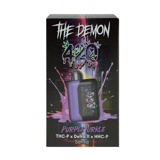 THE DEMON 420 DISPOSABLE SATIVA - PURPLE URKLE