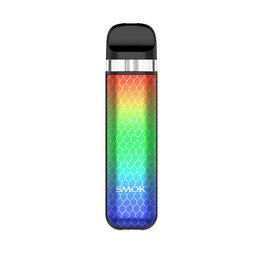 SMOK NOVO 2X 800mAH KIT W/ 2ML REFILLABLE POD - PRISM RASTA GREEN COBRA