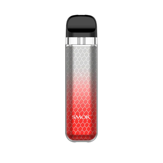 SMOK NOVO 2X 800mAH KIT W/ 2ML REFILLABLE POD - PRISM SILVER RED COBRA