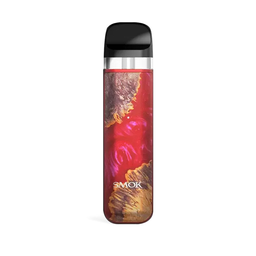 SMOK NOVO 2X 800mAH KIT W/ 2ML REFILLABLE POD - RED STABILIZING WOOD