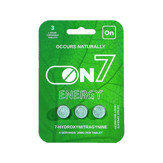 ON7-7OH 20MG 3CT KRATOM - ENERGY