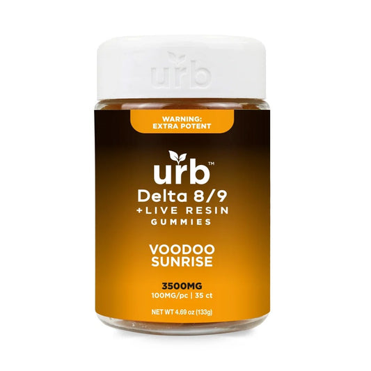 URB D8/D9 THC 3500MG GUMMIES - VOODOO SUNRISE