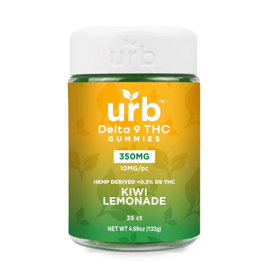 URB D9 THC 350MG GUMMIES - KIWI LEMONADE